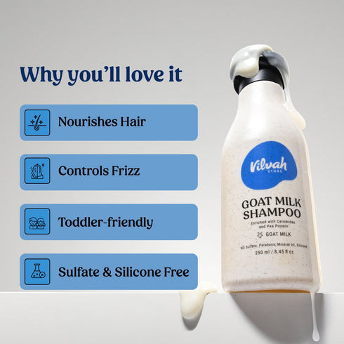 Vilvah Store Goat Milk Shampoo