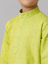 Ramraj Cotton Boys Fantastic Kurtha Full Sleeves Green FS2