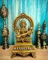 Tamas Brass Divinity of Knowledge - Saraswati Statue/Idol
