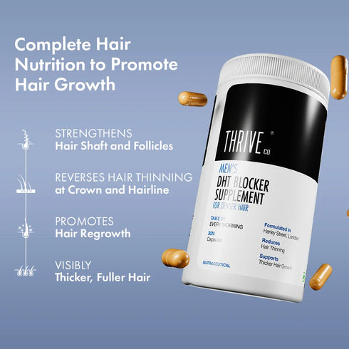 Thriveco Men's DHT Blocker Supplement 30N Capsules