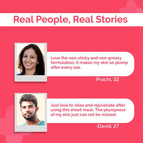 The Derma Co 1% Collagen + Peptides Sheet Mask