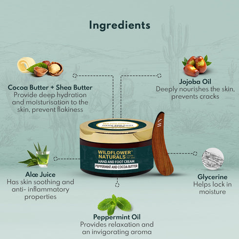 Wildflower Naturals Hand and Foot Cream