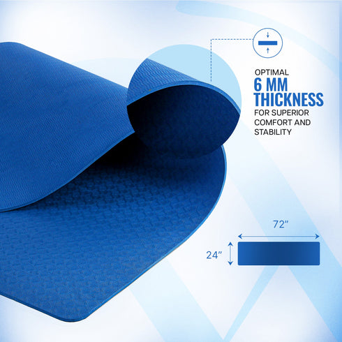 Wiselife Intension Yoga Mat 6mm