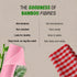 BECO Reusable Bamboo Kitchen Towel Pink 20 Sheets