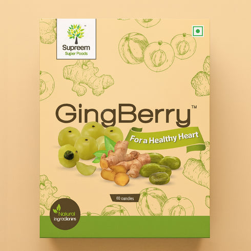 Supreem Super Foods Gingberry Healthy Heart Candy