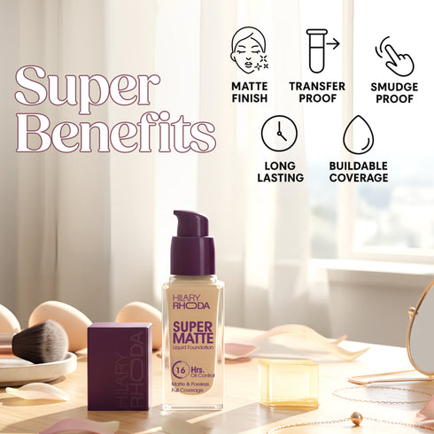 Hilary Rhoda Super Matte Liquid Foundation