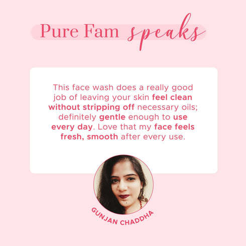 PureSense Pink Guava Face Wash | From the makers of Parachute Advansed