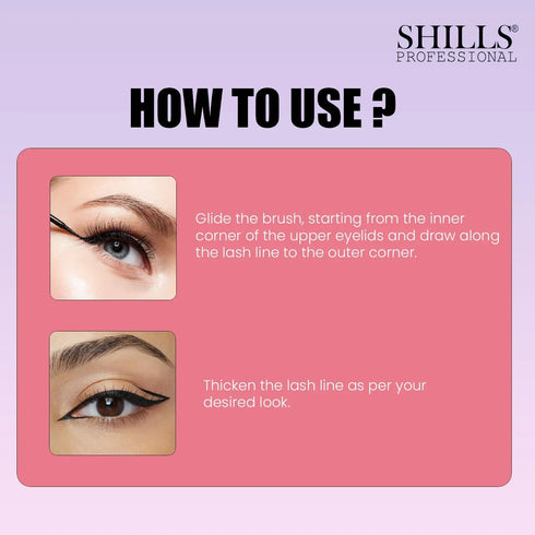 Shills Professional Versatile 3D Liquid Eyeliner