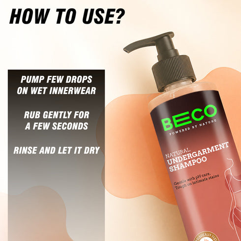 BECO Natural Undergarment Liquid Shampoo 500 ML
