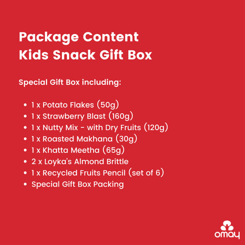 Omay Foods Kids Snacks Gift Box