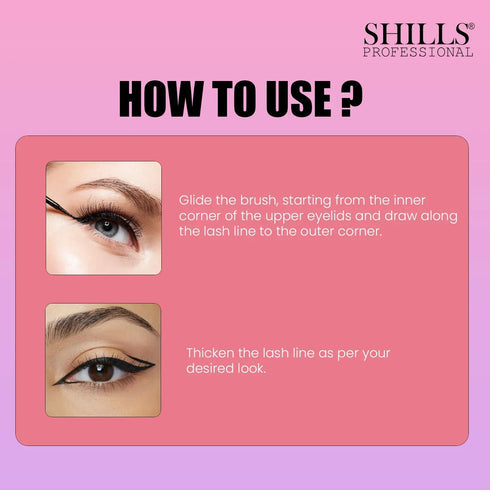 Shills Professional Length & Mega Volume Eyeliner
