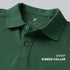 XYXX Nova Combed Cotton Polo T-shirts Basil Green
