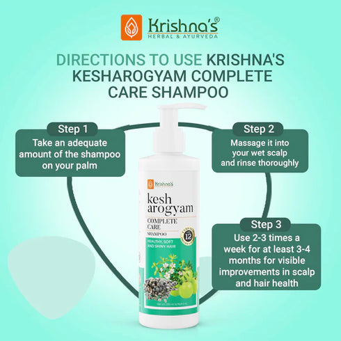 Krishna'S Herbal & Ayurveda Kesharogyam Shampoo
