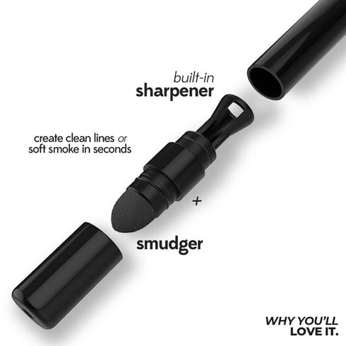 Ruby's Organics Smoked Kohl + Eye Liner Black