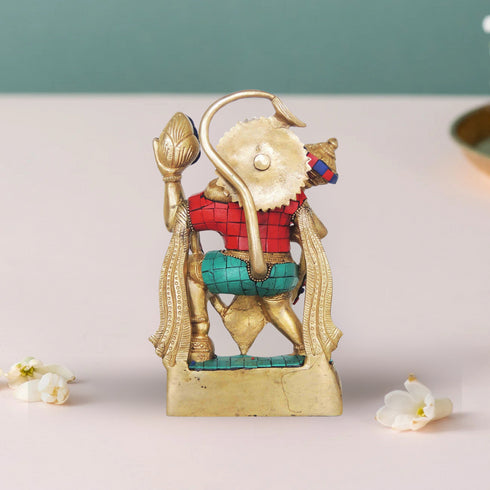 Brass Hanuman Ji Statue 2.62Kg