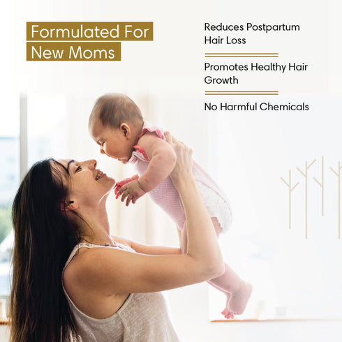 Theearthcollective in Postpartum Hair Care Regime for Hair Fall & Regrowth Post Pregnancy Hair Loss Treatment 100 Safe to Use