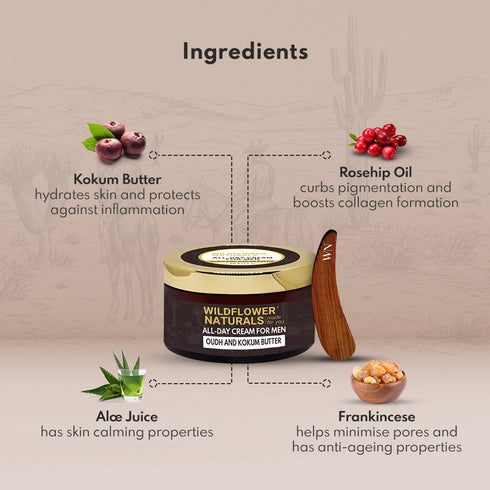 Wildflower Naturals All-Day Cream for Men