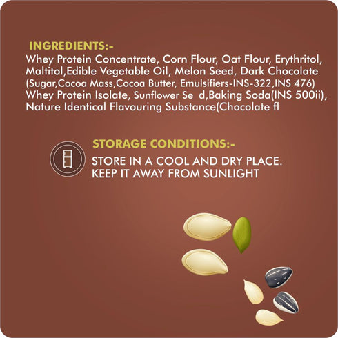 UNIFIT Choco Seeds Cookies