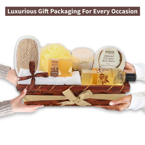 Bodyherbals Tropical Coconut And Warm Vanilla Spa Hamper