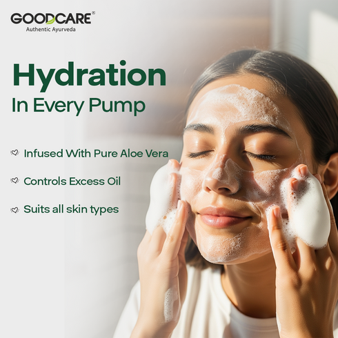 Aloe Vera Foaming Face Wash