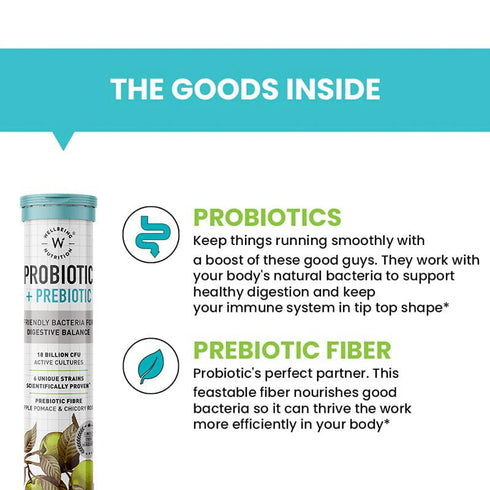 Wellbeing Nutrition Probiotic + Prebiotic