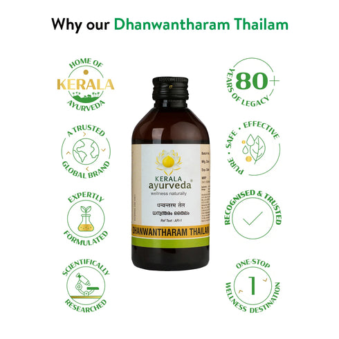 Kerala Ayurveda Dhanwantharam Thailam