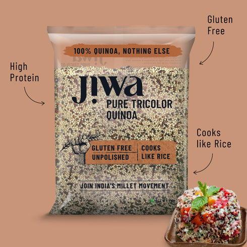 Jiwa Pure Tricolor Quinoa