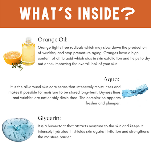 Skin Secrets Orange Massage Cream with Orange Oil