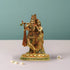 Brass Radha Krishna God Idol Statue 2.52Kg