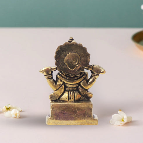 Brass Vishwakarma Ji Idol Statue 0.3Kg