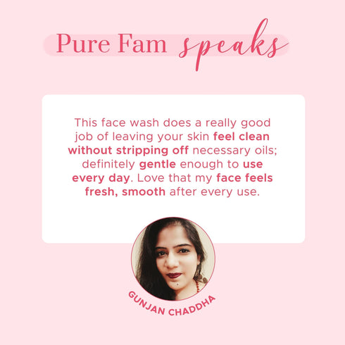 PureSense Pink Guava Face Wash | From the makers of Parachute Advansed