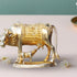 Brass Cow With Calf Statue 8.12Kg