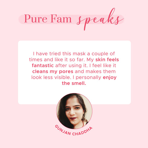 PureSense Pink Guava Face Mask | From the makers of Parachute Advansed