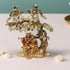 Brass Tree Radha Krishna Colour God Statue 6.952Kg