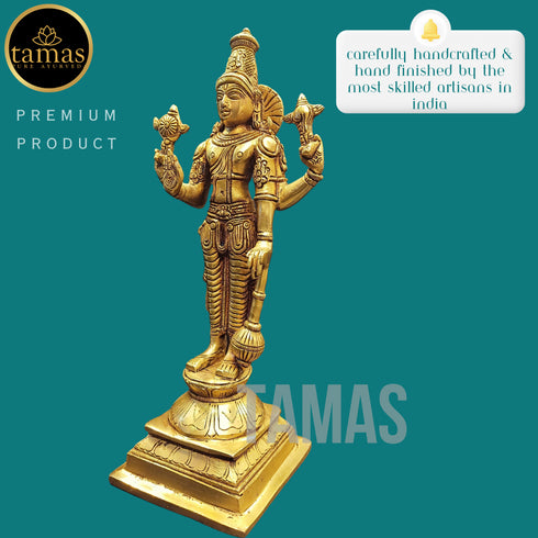 Tamas Brass Vishnu Ji Statue