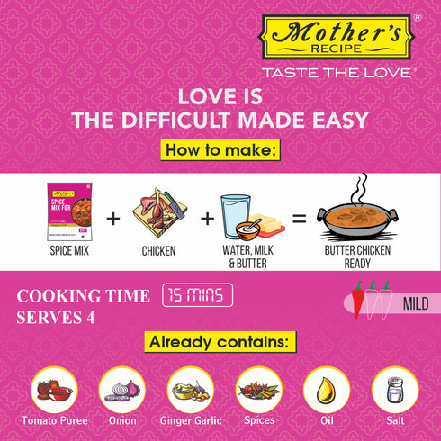 Mothers Recipe Pune Butter Chicken Mix