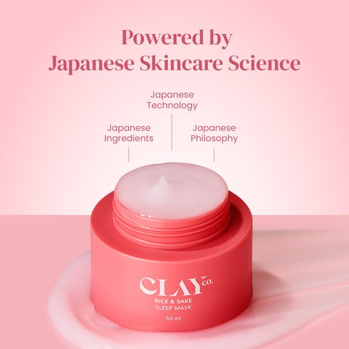 ClayCo Brightening Rice & Sake Sleep Mask with Vitamin C
