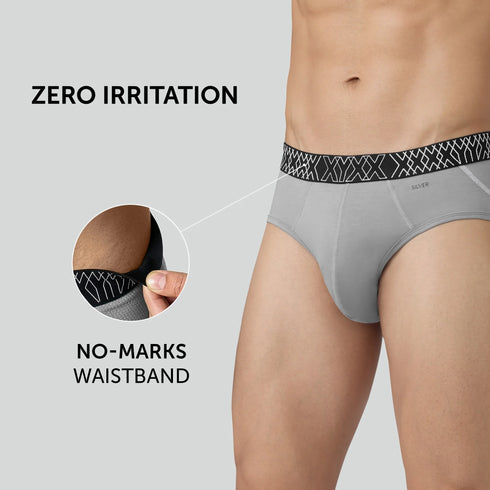 XYXX Sprint Cotton Stretch Briefs Opal Grey