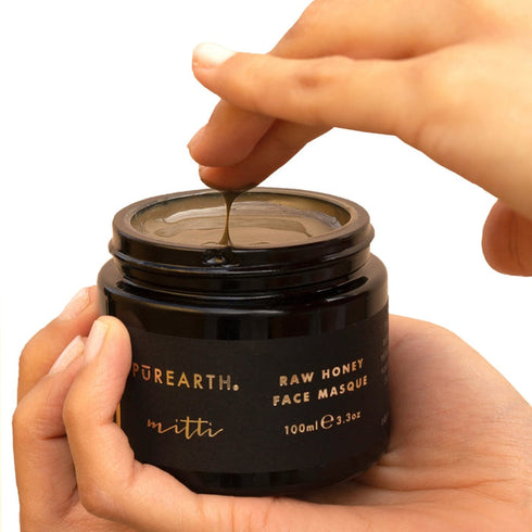 Purearth Mitti Raw Honey Face Masque
