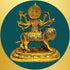 Tamas Brass Ashtabhuja-Dhari Devi Durga Statue/Idol