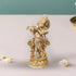 Brass Krishna Colour Statue 3.34Kg