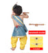 Raj Fancy Dresses Baby Krishna Yellow| Ferozi Dress for Janmashtami