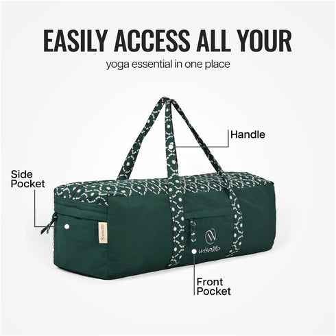 Wiselife All in One Yoga & Gym Kit Bag