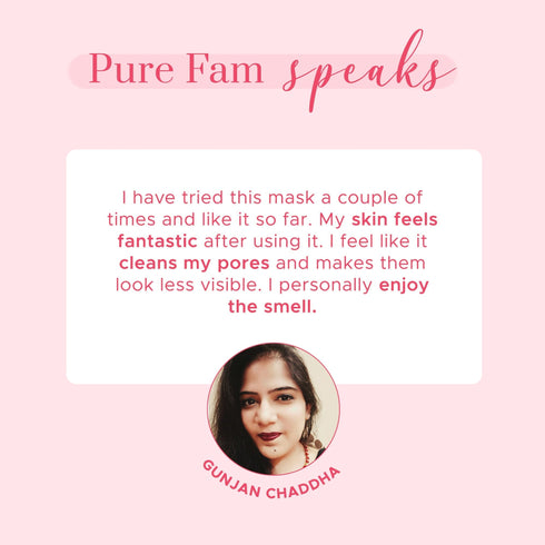 PureSense Pink Guava Face Mask | From the makers of Parachute Advansed