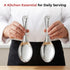 Vinod Stainless Steel Rice Server Rice Spoon Rice Chamcha Set of 2 22 cm High Grade Stainless Steel Mirror Finish Rust Free No 1