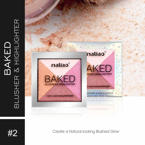 Maliao Baked Blusher & Highlighter