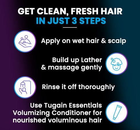 Tugain Essentials Anti Dandruff Shampoo