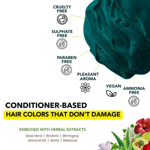 Paradyes Emerald Green Semi-Permanent Hair Color