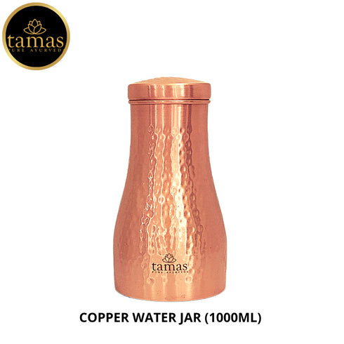 Tamas Copper Water Jar with Luxury Gift Box
