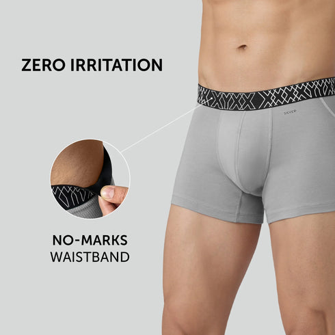 XYXX Sprint Cotton Stretch Trunks Opal Grey